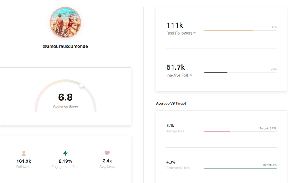 Instagram fake follower checker